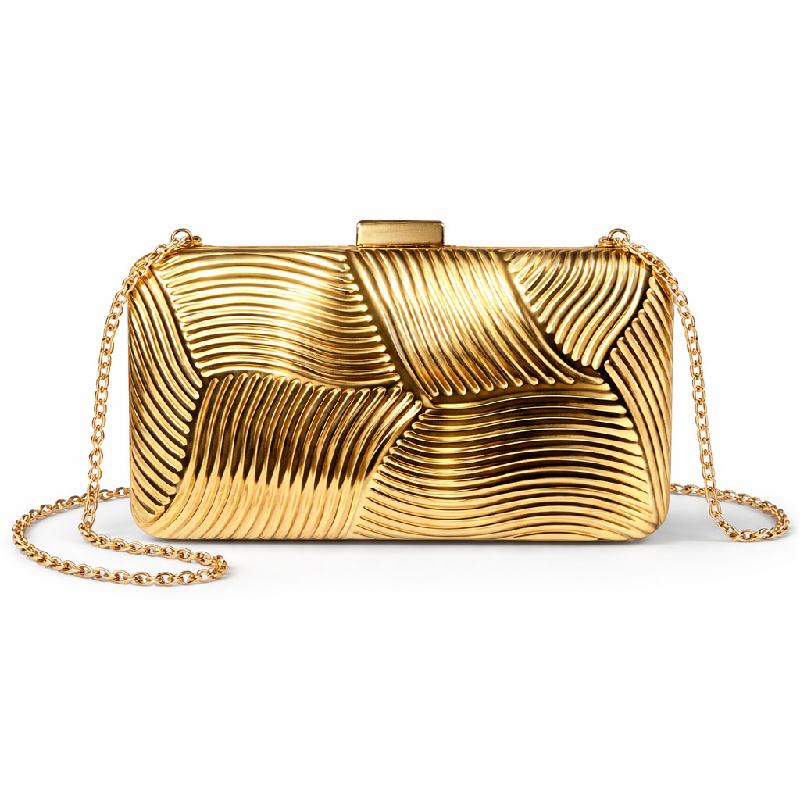 Mini Bag Evening Clutch - Tin Box Bags Crossbody Shoulder New