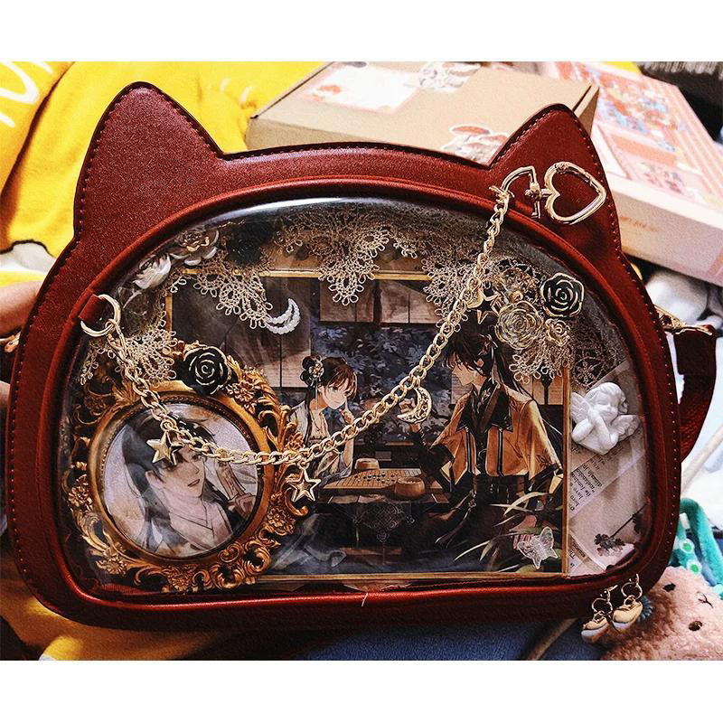 Japanese Kawaii Cat Ita Bag Cr - Luxury Bags Japan のレビューと価格