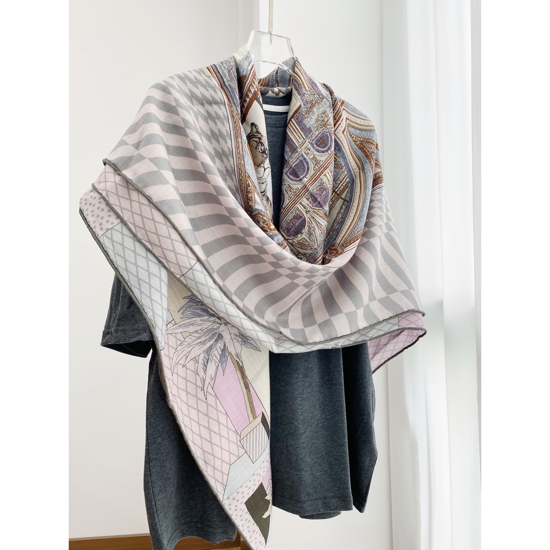 Winter Luxury Scarf Women Hand - Luxury Xmas Bags のレビューと価格