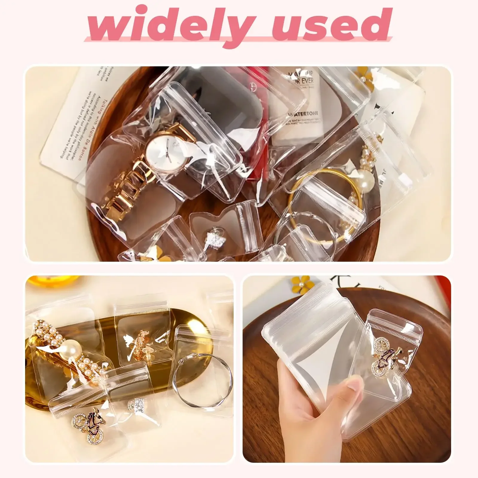50pcs Jewelry Organizer Pouch  - Luxury Ziploc Bags のレビューと価格