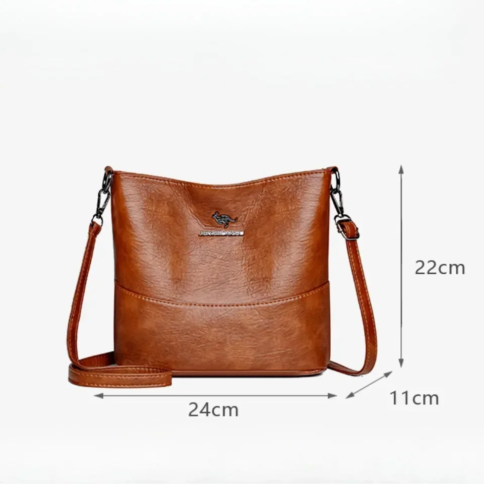 Soft Pu Leather Crossbody Bag  - Luxury Bags Japan のレビューと価格
