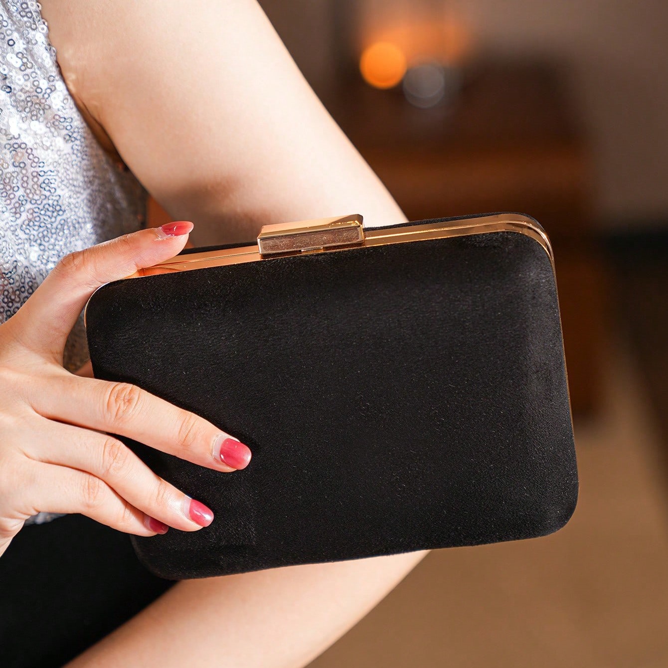 Mini Simpl Elegant Velvet Clut - Mini Bag Evening Clutch のレビューと価格