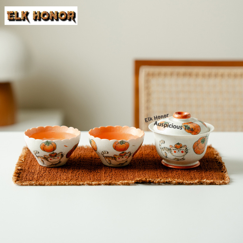 Hand-painted Persimmons Travel - Luxury Bags Hand Painted のレビューと価格
