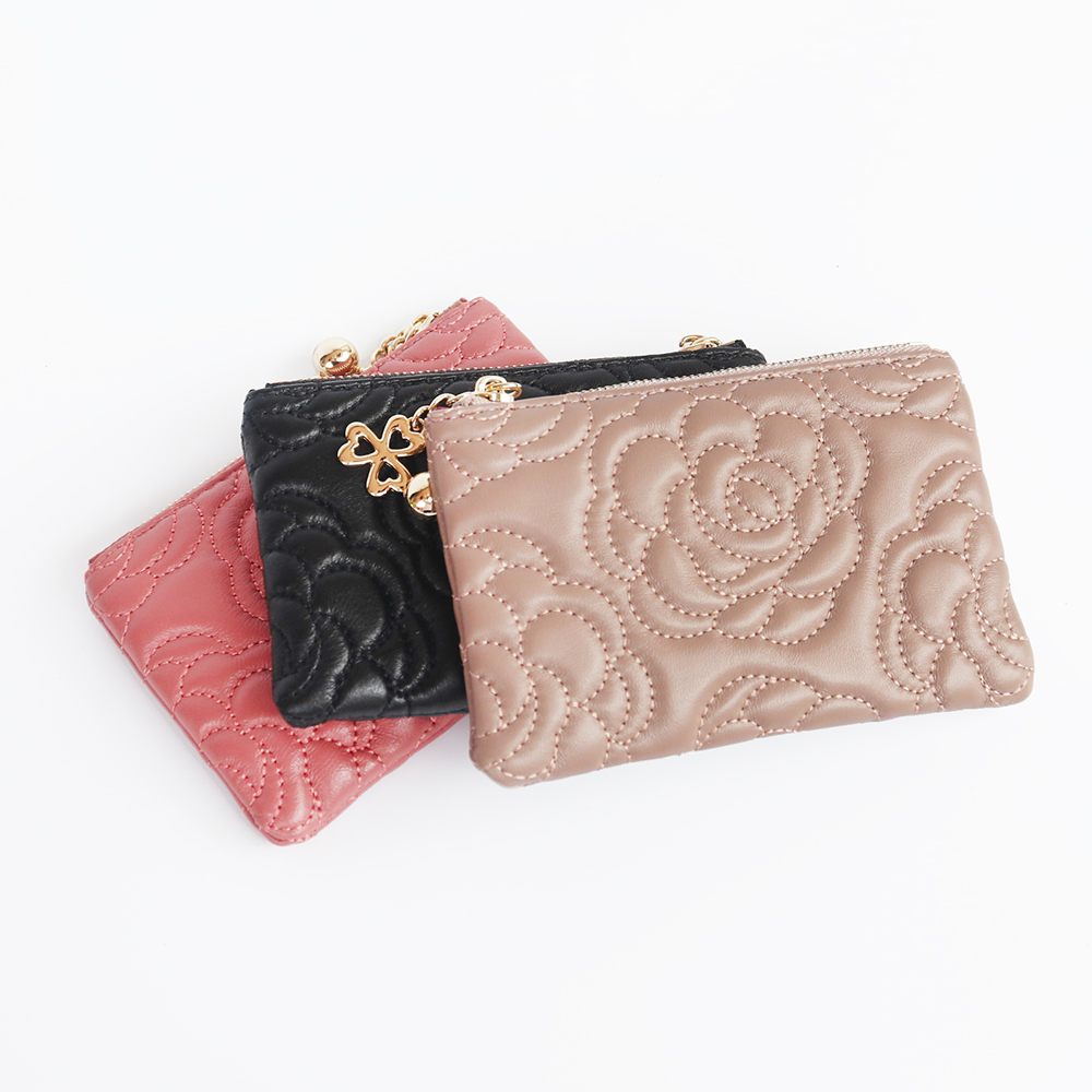 Genuine Leather Women Wallet F - Luxury Ziploc Bags のレビューと価格