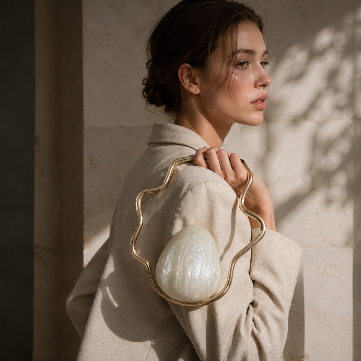 Women Acrylic mini egg bag cut - Mini Bag Evening Clutch のレビューと価格