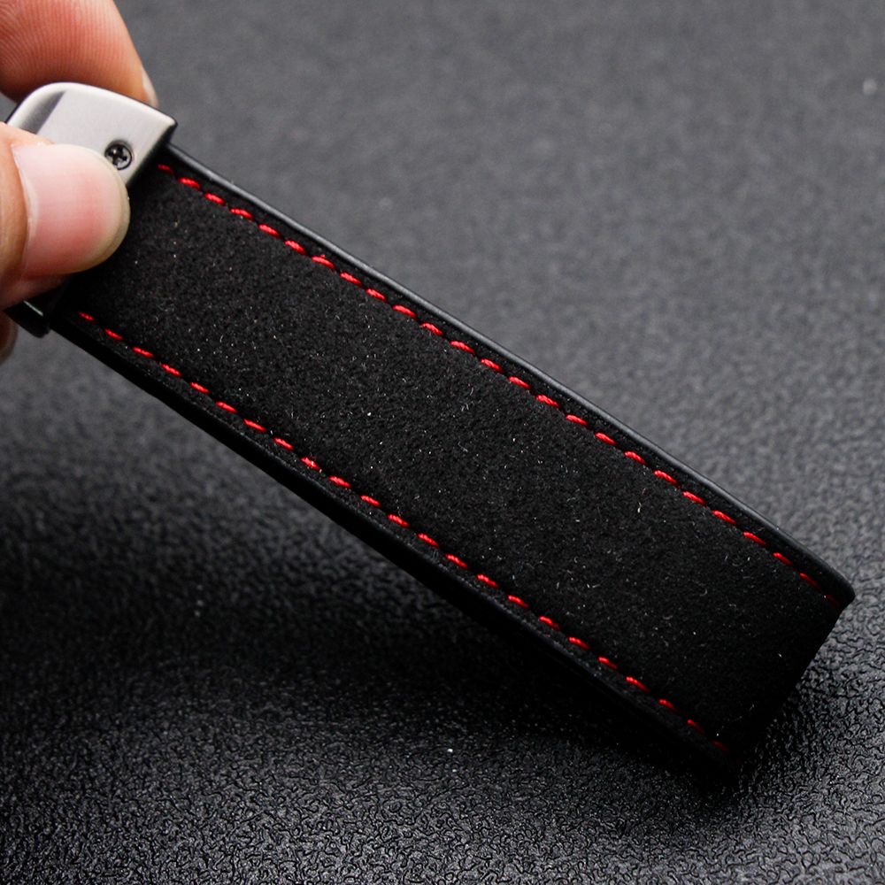 Suede Leather Car Keychain Hig - Luxury Xmas Bags のレビューと価格