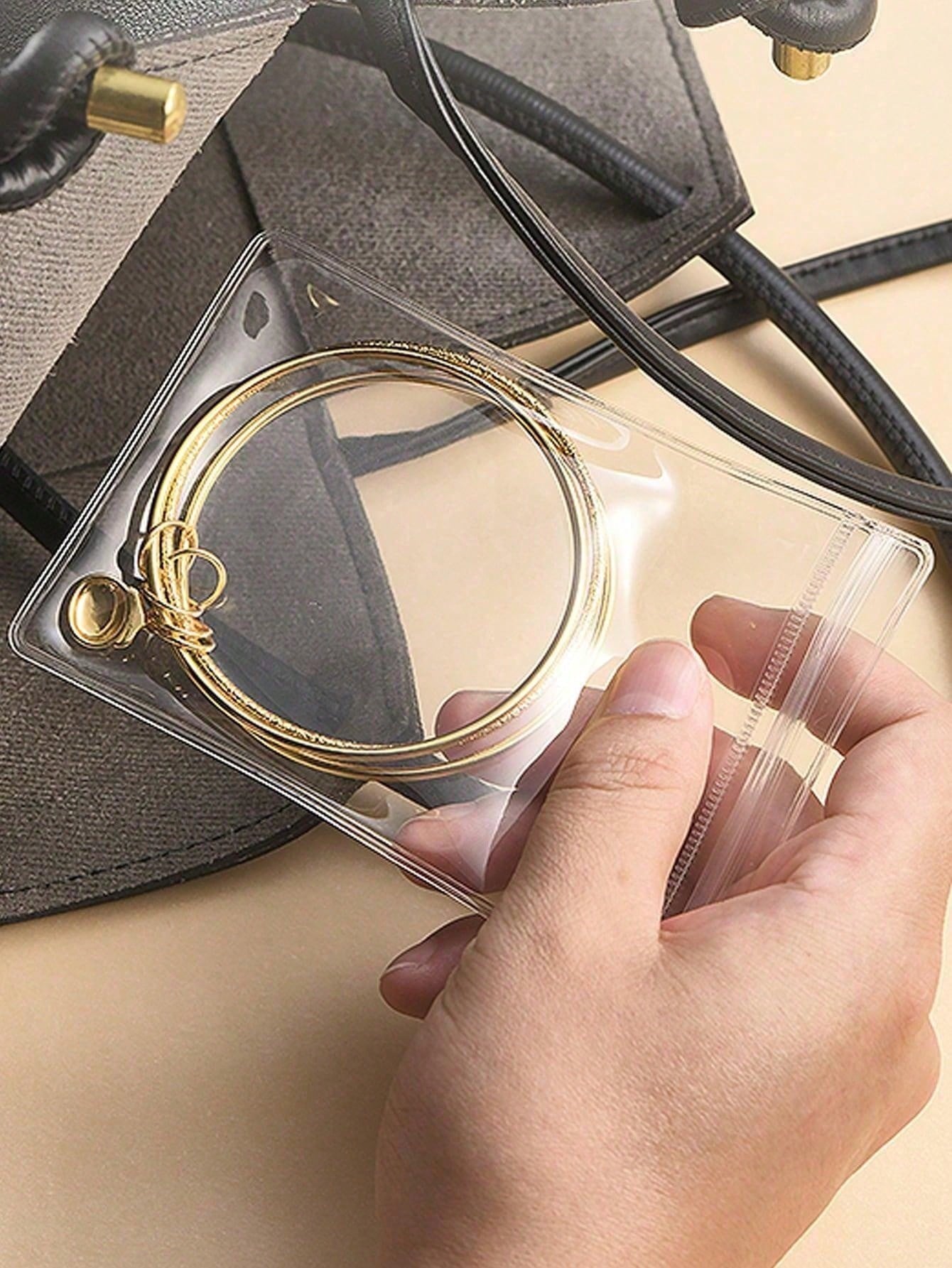 100pcs Thick Self-Sealing Tran - Luxury Ziploc Bags のレビューと価格