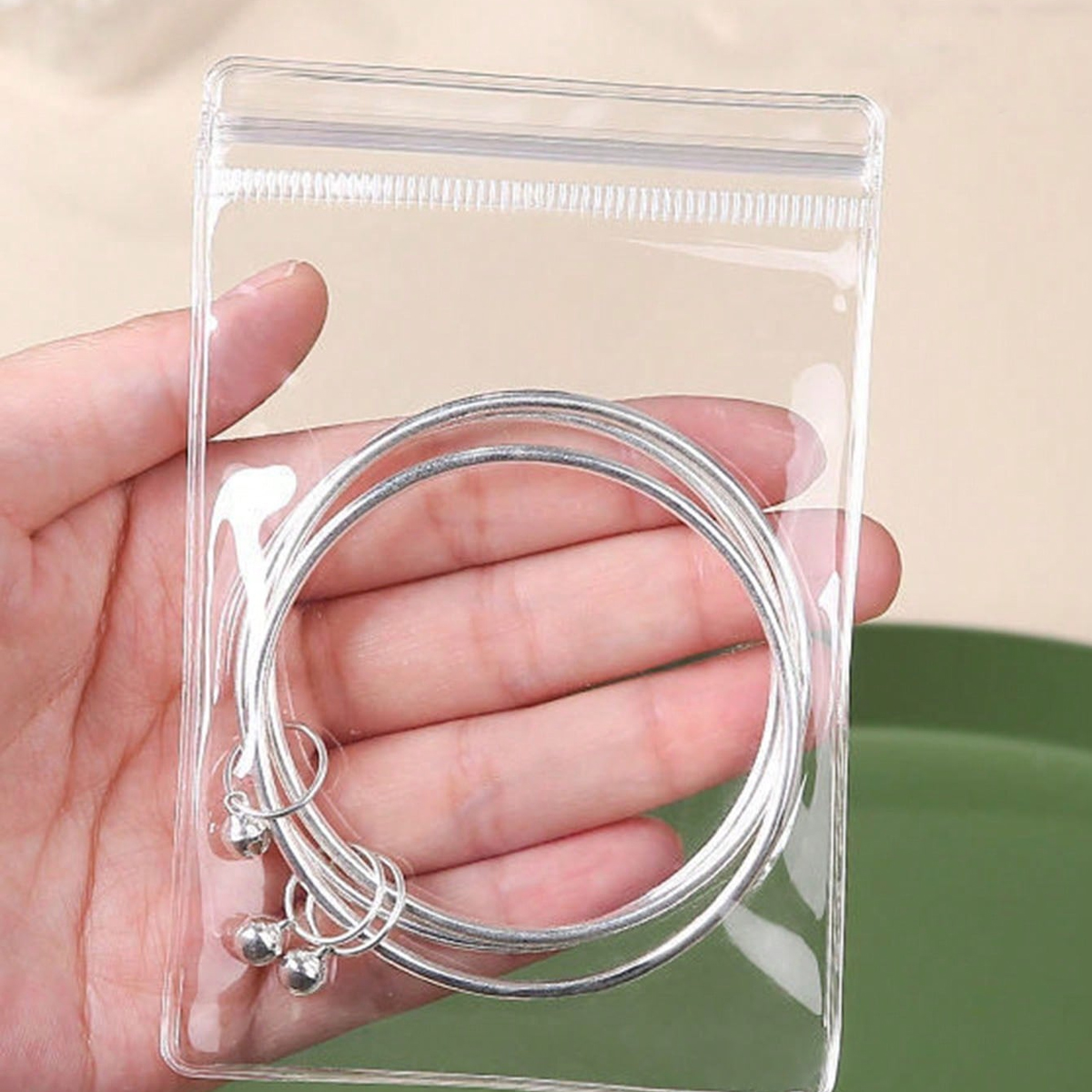 50 pieces of transparent PVC j - Luxury Ziploc Bags のレビューと価格