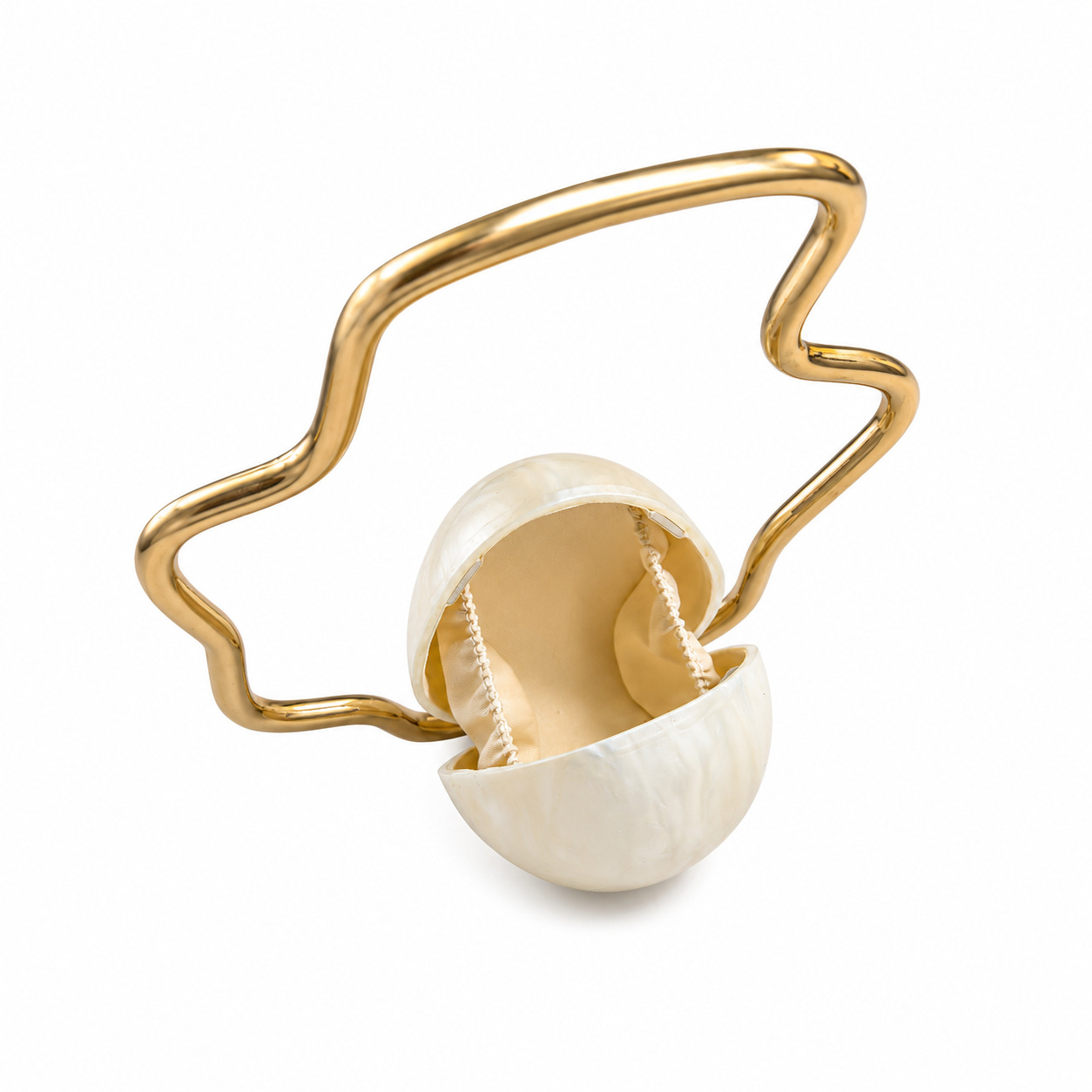 Women mini Acrylic egg bag cut - Mini Bag Evening Clutch のレビューと価格