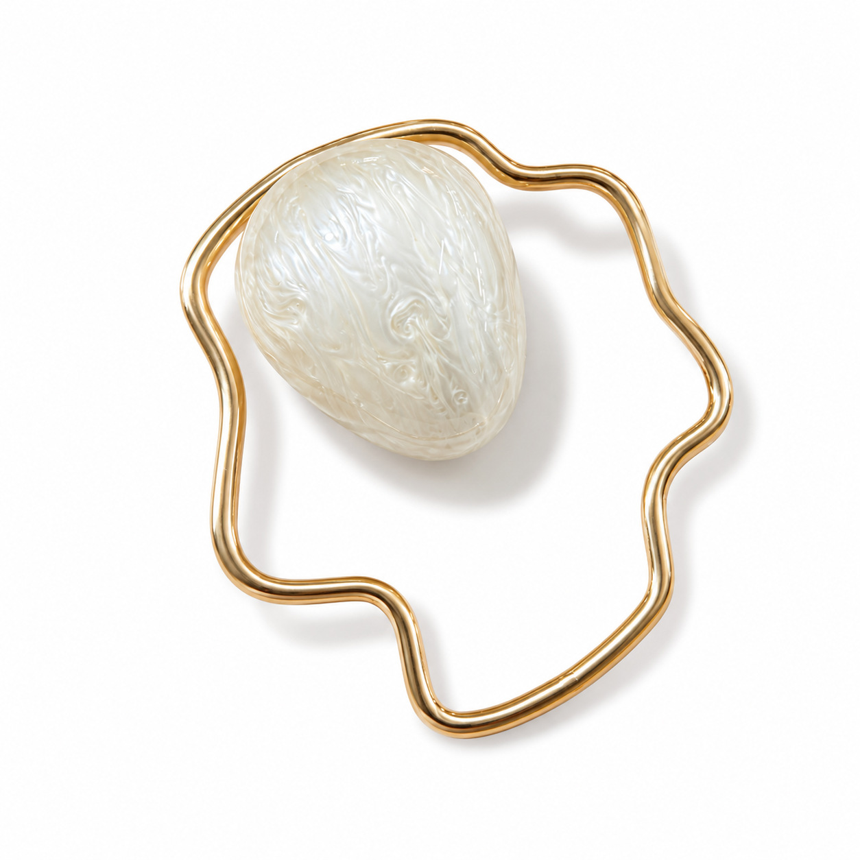 Women mini Acrylic egg bag cut - Mini Bag Evening Clutch のレビューと価格