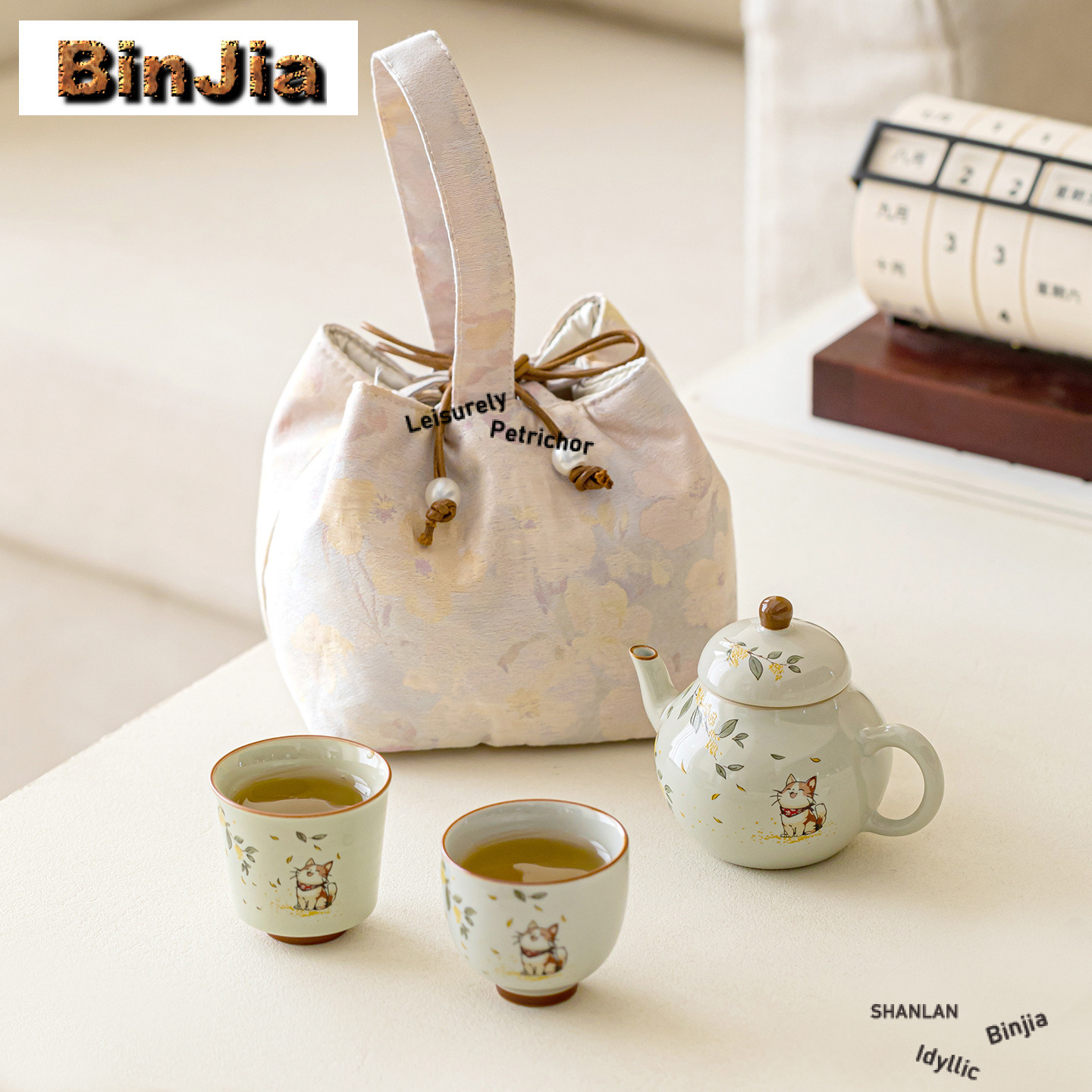 Hand Painted Osmanthus Kitten  - Luxury Bags Hand Painted のレビューと価格