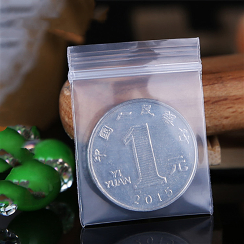 100Pieces Transparent Mini Sma - Luxury Ziploc Bags のレビューと価格