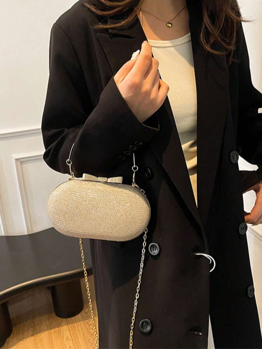 Glitter Sequin Mini Box Clutch - Mini Bag Evening Clutch のレビューと価格