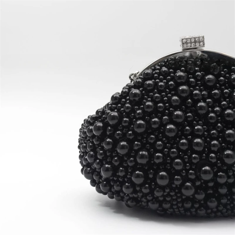 Cool Black Pearls Clutch Bags  - Mini Bag Evening Clutch のレビューと価格