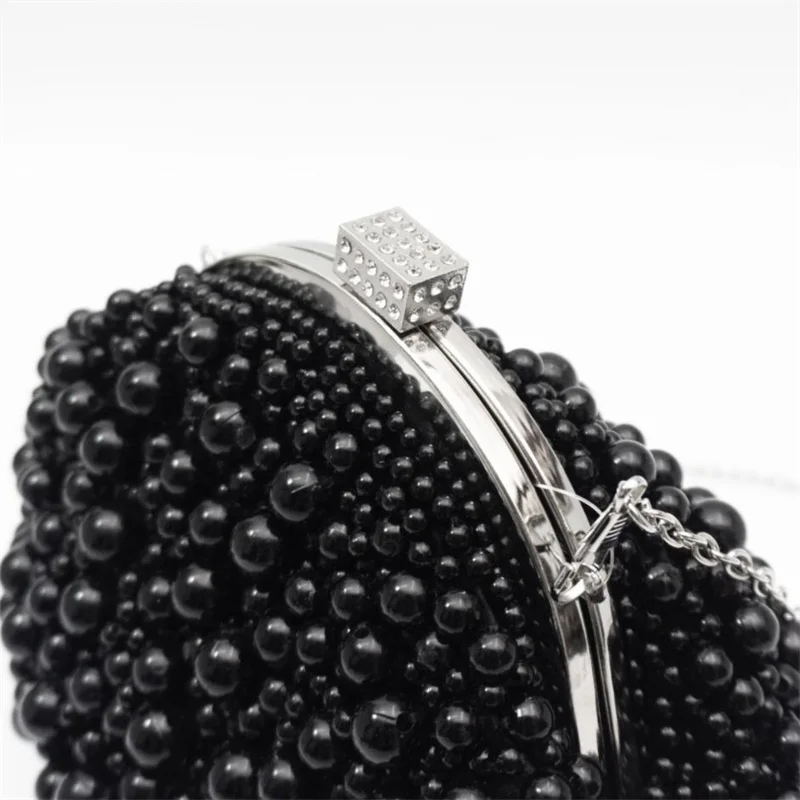 Cool Black Pearls Clutch Bags  - Mini Bag Evening Clutch のレビューと価格