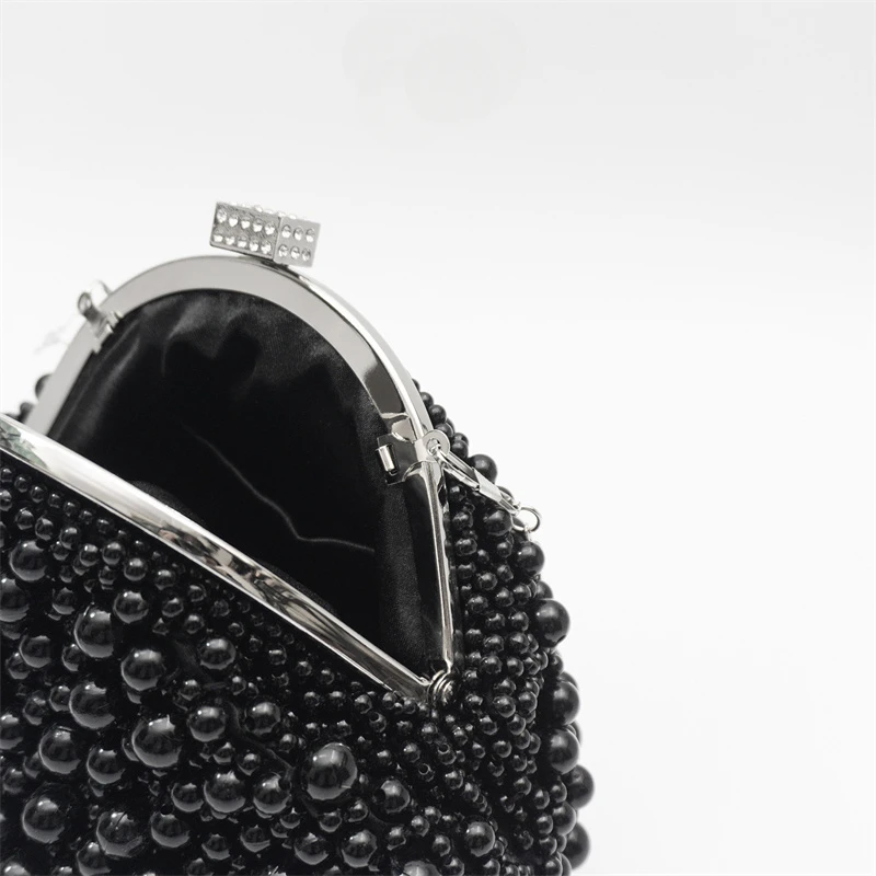 Cool Black Pearls Clutch Bags  - Mini Bag Evening Clutch のレビューと価格