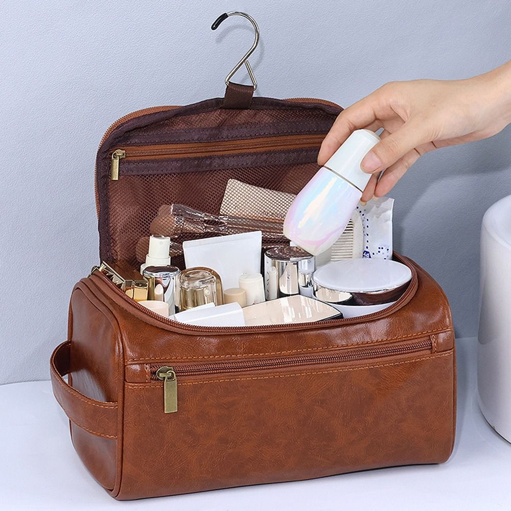 Multifunctional PU Leather Men - Luxury Ziploc Bags のレビューと価格