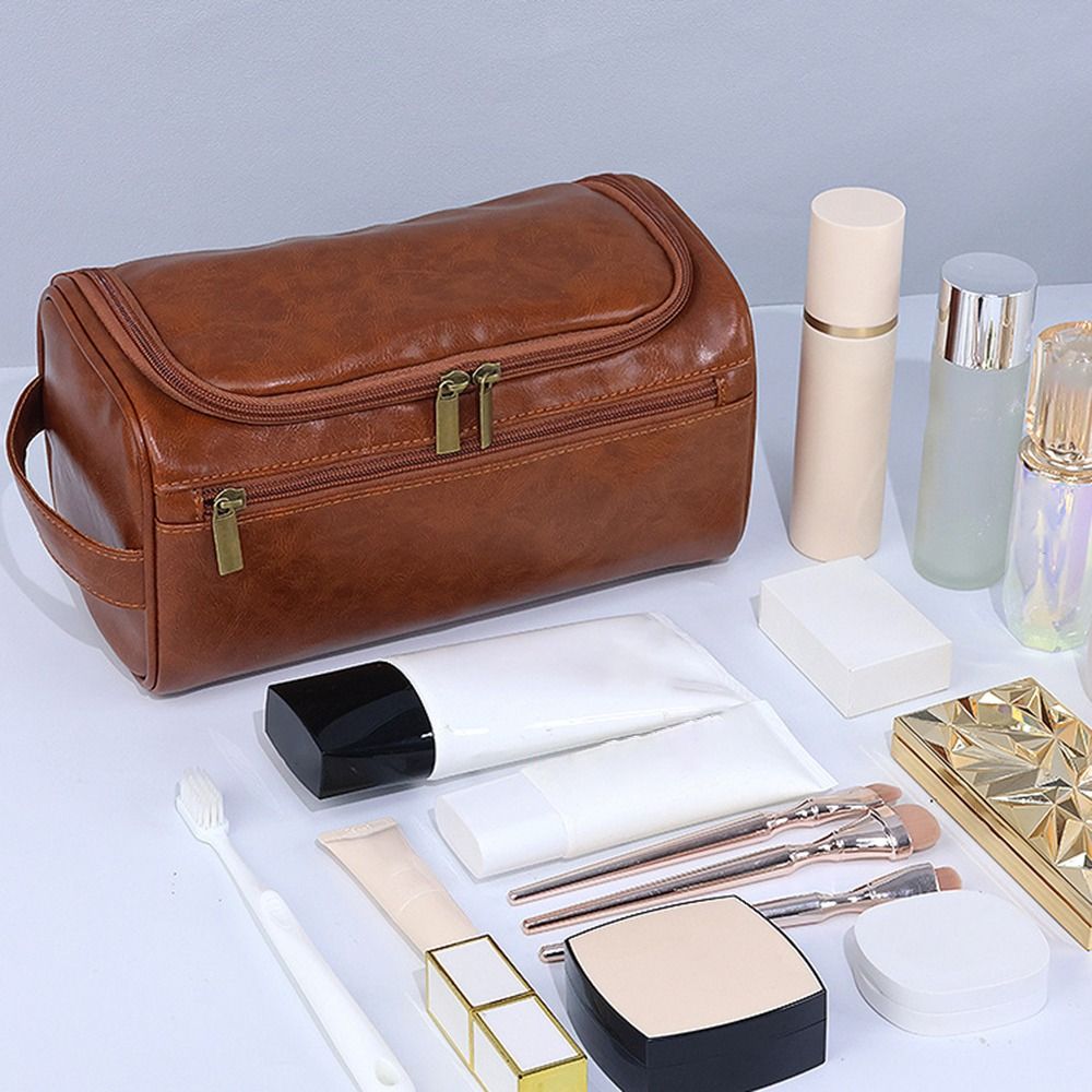 Multifunctional PU Leather Men - Luxury Ziploc Bags のレビューと価格