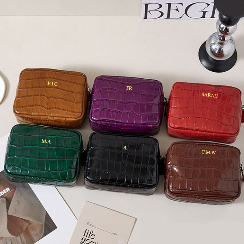 Luxury Genuine Leather Zip Coi - Luxury Ziploc Bags のレビューと価格