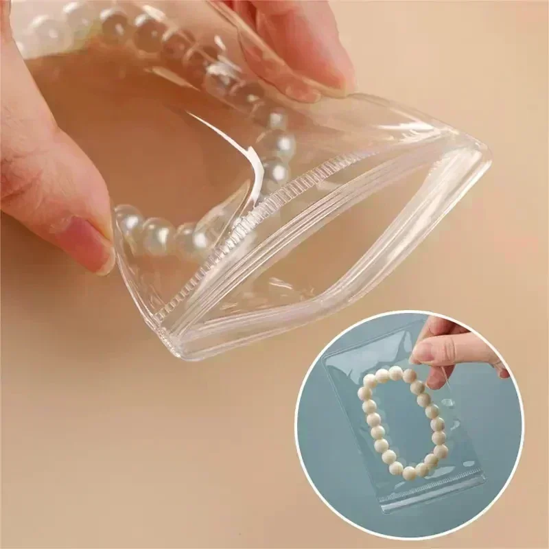 10/100pcs PVC Jewelry Pouches  - Luxury Ziploc Bags のレビューと価格