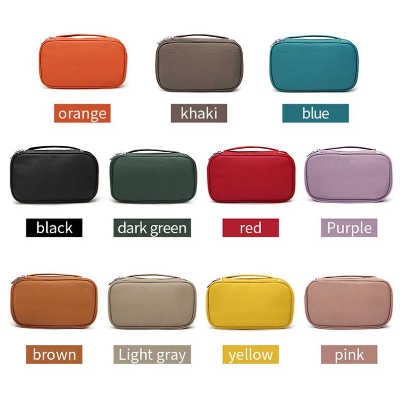 Cowhide Travel Large Capacity  - Luxury Ziploc Bags のレビューと価格
