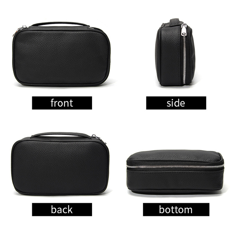 Cowhide Travel Large Capacity  - Luxury Ziploc Bags のレビューと価格