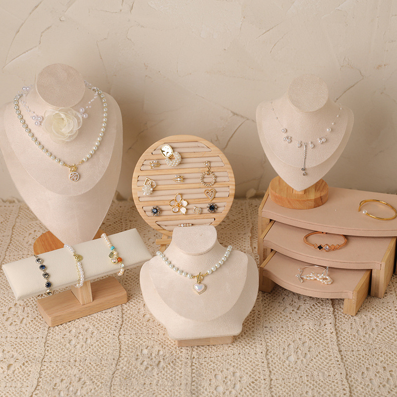1pc Wood Jewelry Display Rack  - Luxury Ziploc Bags のレビューと価格