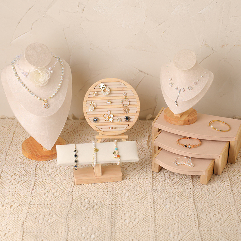 1pc Wood Jewelry Display Rack  - Luxury Ziploc Bags のレビューと価格