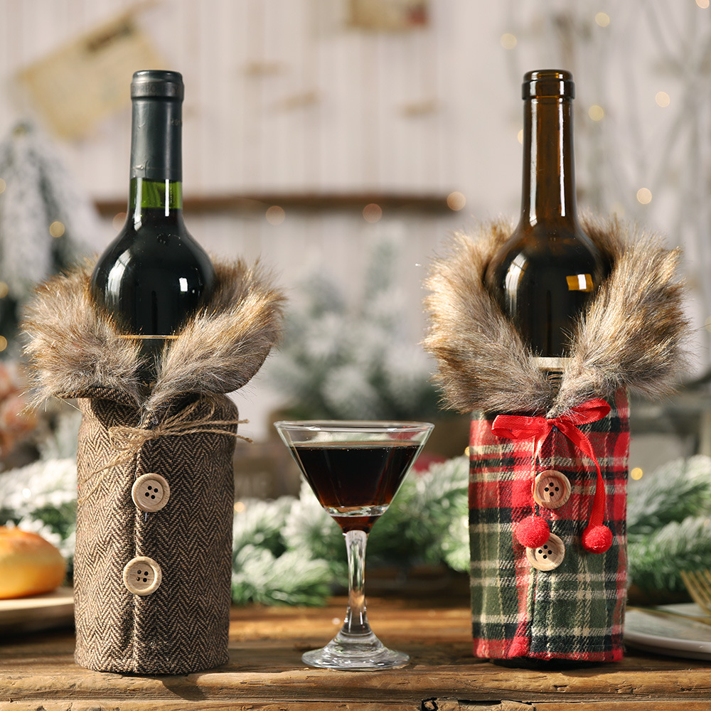 Luxury Christmas Wine Bottle C - Luxury Xmas Bags のレビューと価格