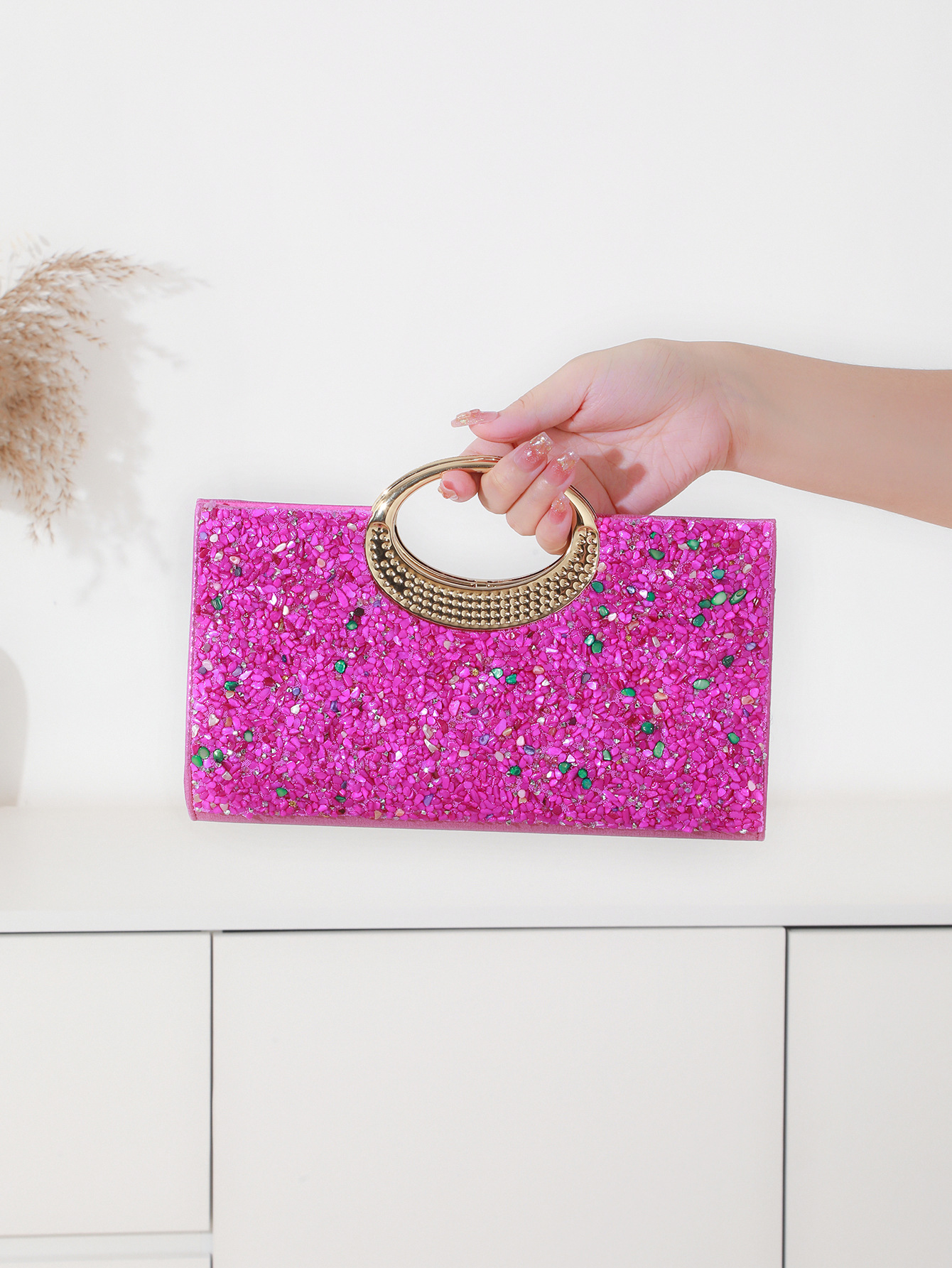 2025 New Single Side Stone Eve - Mini Bag Evening Clutch のレビューと価格