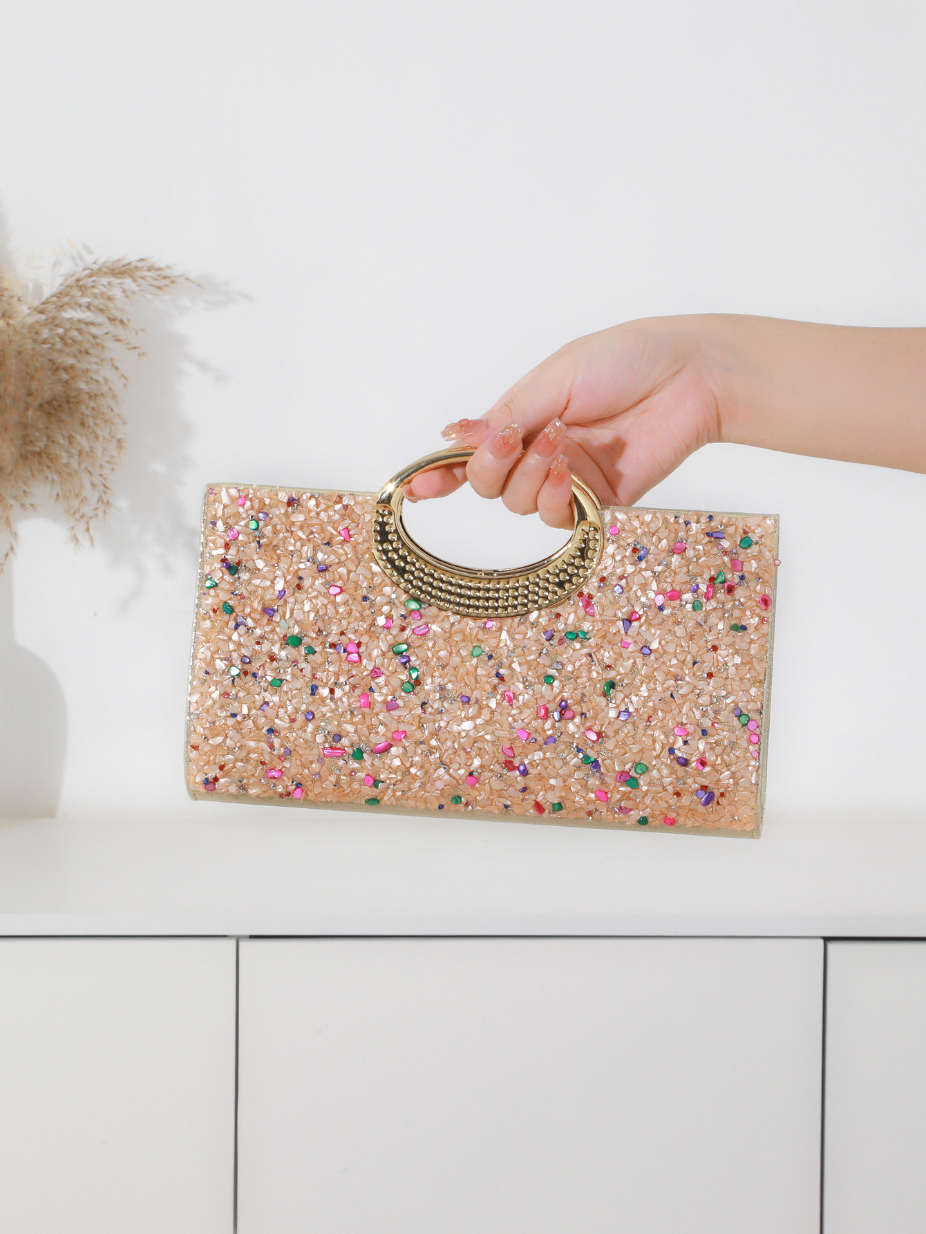 2025 New Single Side Stone Eve - Mini Bag Evening Clutch のレビューと価格
