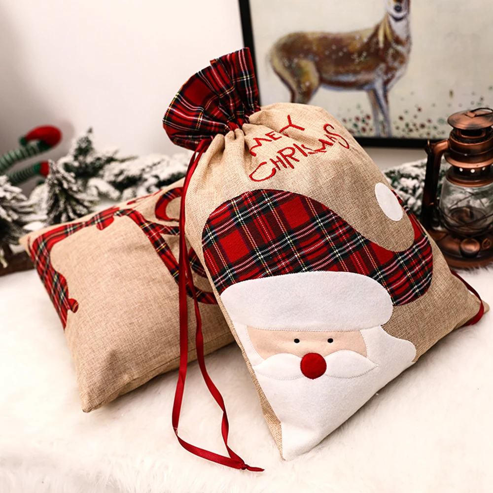 Large Christmas Gift Bag Draws - Luxury Xmas Bags のレビューと価格