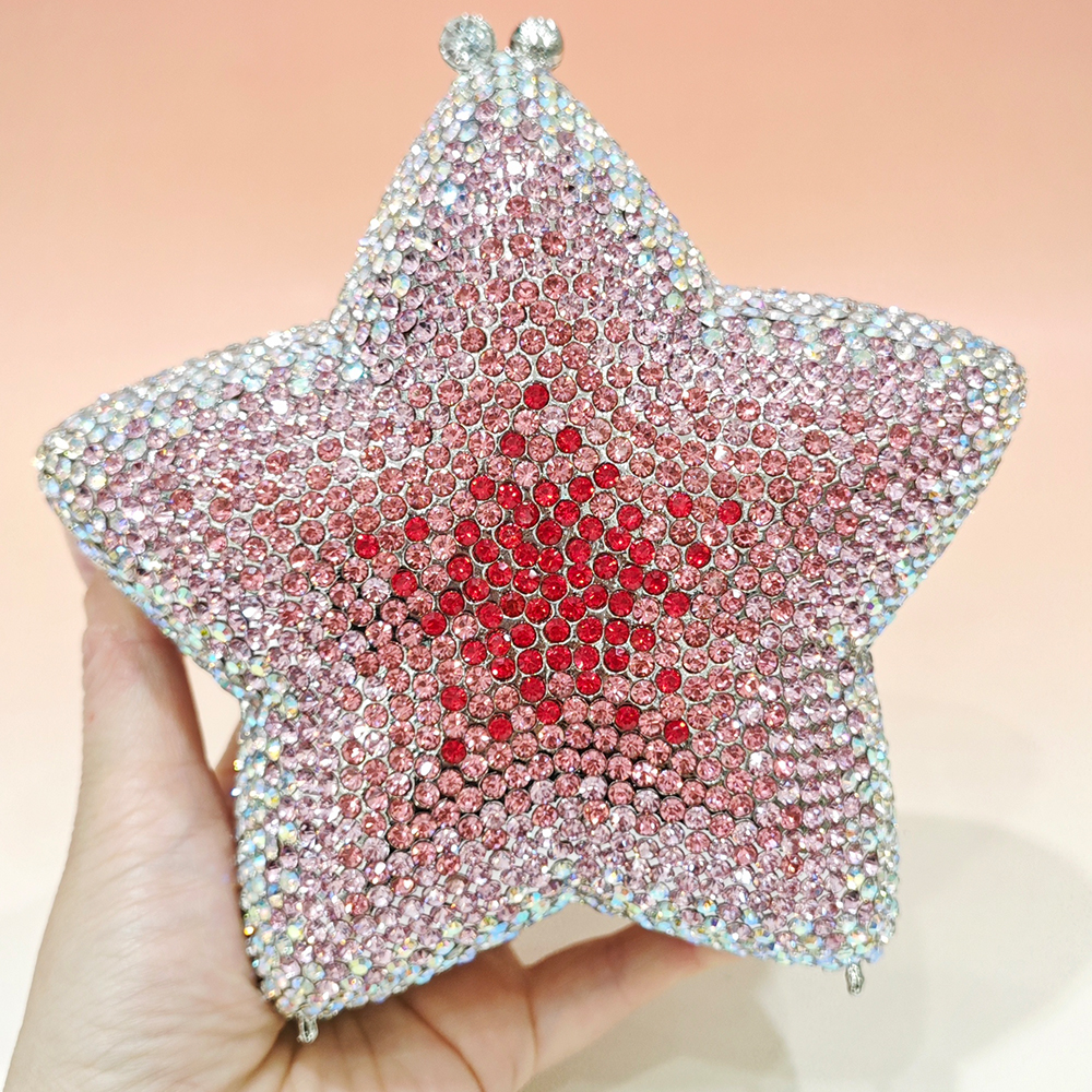 WHTUOHENG Star Rhinestone Even - Mini Bag Evening Clutch のレビューと価格