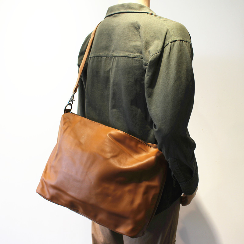 Brown Soft Leather Crossbody B - Canvas Tote Designer のレビューと価格