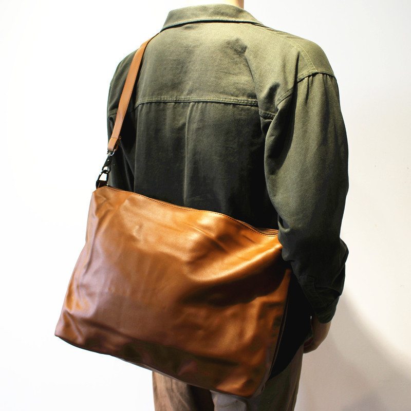 Brown Soft Leather Crossbody B - Canvas Tote Designer のレビューと価格
