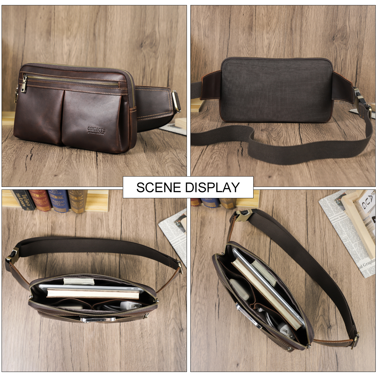 CONTACT'S 2025 Genuine Leather - Luxury High Quality Bags のレビューと価格