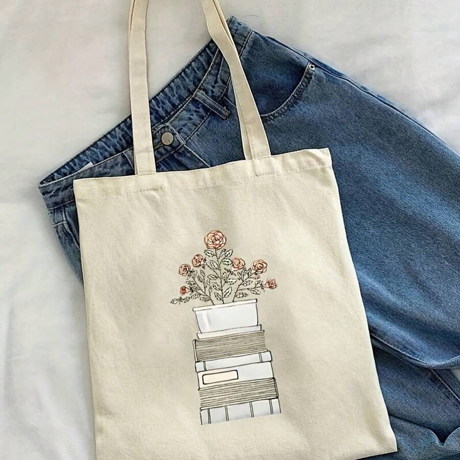 Retro Canvas Tote Bag With Boo - Canvas Tote Designer のレビューと価格