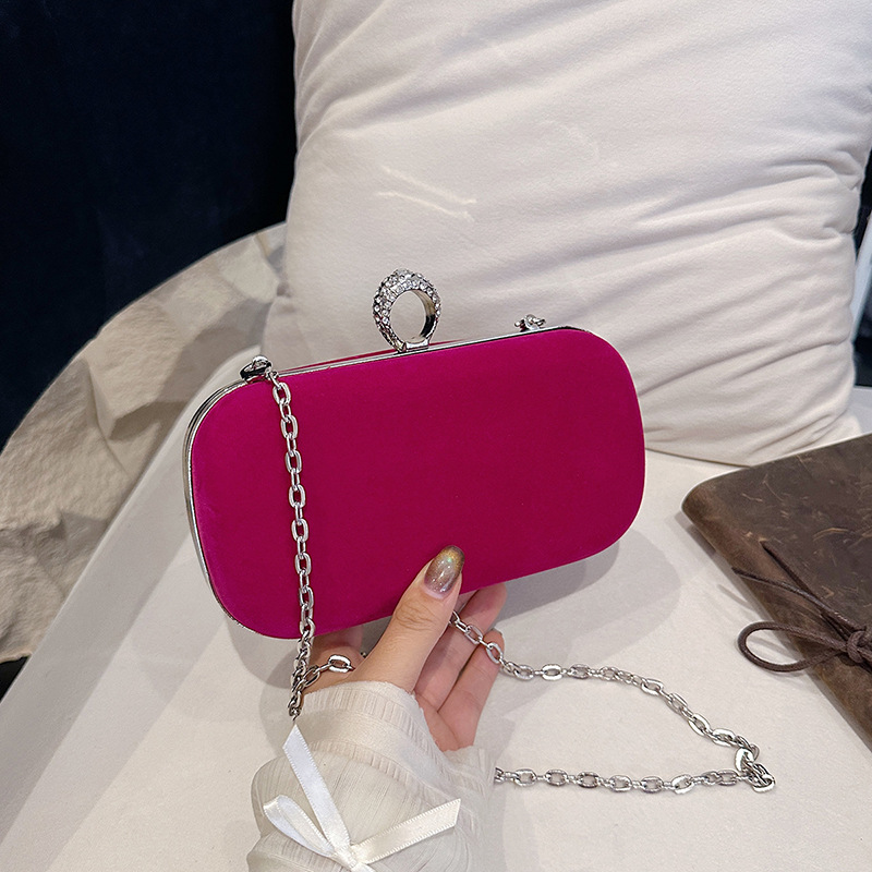 Black Velvet Handbag for Women - Luxury Bags Vip のレビューと価格